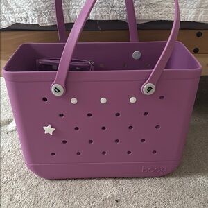 Bogg Bag Original Tote Raspberry Beret